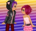 Гримирай Емо двойката 3  Emo Couple Make Up 3