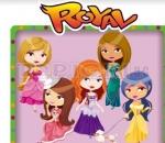 Оцвети принцесите  Royal Fashion Coloring