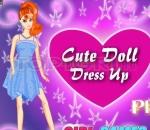 Сладката кукличка  Cute Doll Dress Up