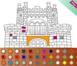 Оцвети замъка Castle coloring