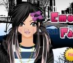 Емо зимна мода  Emo Winter Fashion Dress Up 