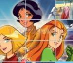totally spies - puzzle totally spies slide puzzle