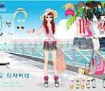Плажната кукла Beach Doll Dress Up 2