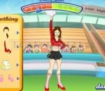Облечи мажоретката Dress Up the Cheerleader