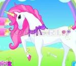 Облечи еднорога Unicorn Dress Up