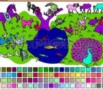 Оцвети фермата  Farm Coloring