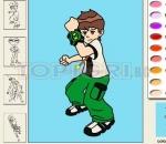 Бен 10 оцветяване  Ben 10 coloring