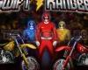 Power Rangers  Звездни рейнджъри  състезание с мотор