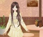 Мода в кафето Coffee and Fashion dress up