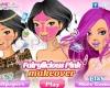 Игри за момичета Розов грим
