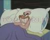 Woody Woodpecker sleepwalker.