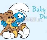 Смърфове бебета тухлички   Baby Smurfs Dubbels 