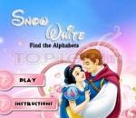 Снежанка - Намери буквите Snow White - Find the Alphabets